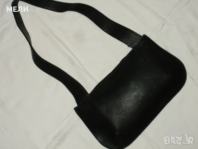 нови малки черни чантички естествена кожа, снимка 14 - Чанти - 51075412