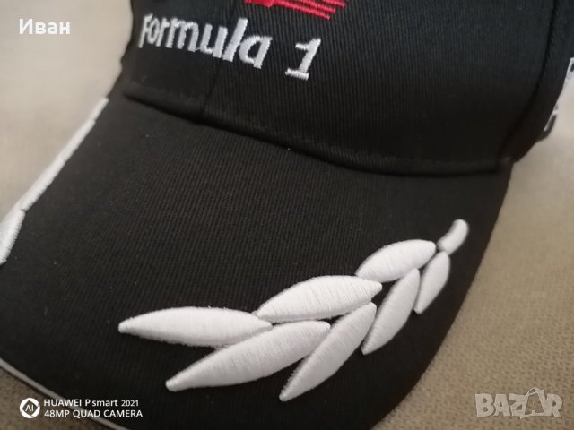 Качественна черна шапка с бродирани надписи Формула 1 Formula 1 кола автомобил джип + ПОДАРЪК, снимка 3 - Аксесоари и консумативи - 31652428