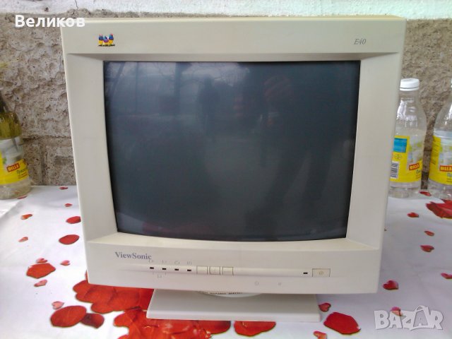 Ретро монитор 14" CRT ViewSonic E40, снимка 1 - Монитори - 44191014