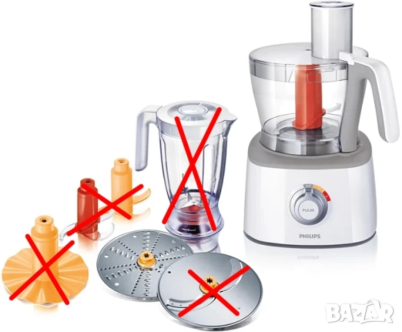 Philips HR7771 процесор за храна без всички части, снимка 16 - Блендери - 51230294