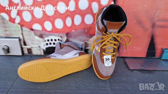 Английски дамски кецове , снимка 2 - Кецове - 44460328