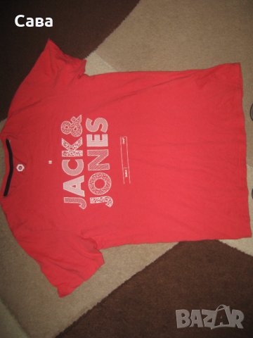 Тениска JACK&JONES   мъжка,М-Л, снимка 2 - Тениски - 37667165