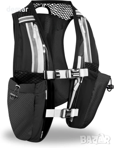 Suvistar 5L жилетка за бягане с 3 водоустойчиви джоба, държач за телефон, снимка 1