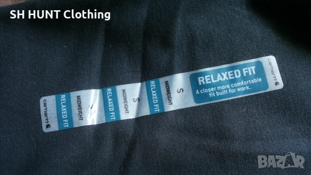 Carhartt Midweight Zip Front Sweatshirt K350 размер S Горница W4-334, снимка 11 - Суичъри - 51993825