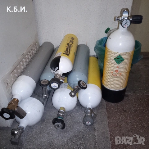 Изкупувам само метални - желязни бутилки от 232 до 300 бара - атмосфери работно налягане