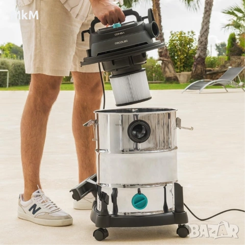 Conga Rockstar Wet & Dry Steel Pro Tool прахосмукачка за сухо и мокро , снимка 3 - Прахосмукачки - 54057571