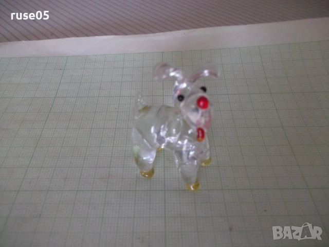 Фигура "Куче" стъклено