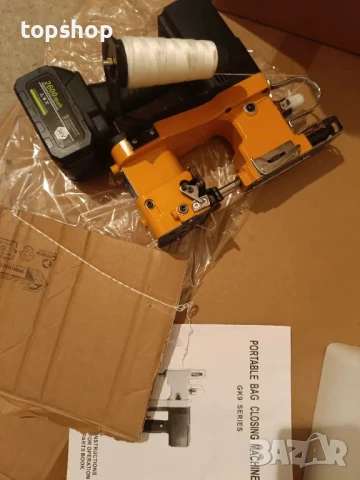 Чисто нова, запечатана GK9-890D Преносима акумулатора шевна машина за чували, снимка 14 - Куфари с инструменти - 50493094