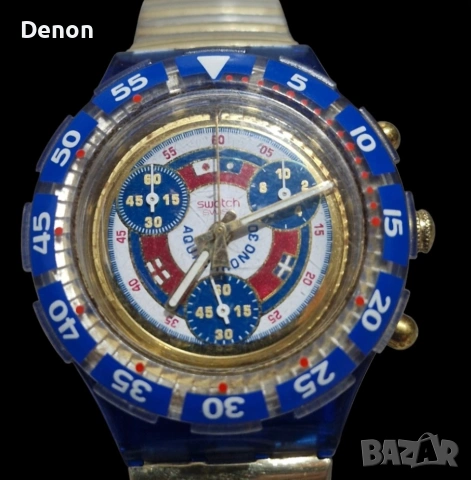 Мъжки Часовници Swatch Chronograph , снимка 3 - Мъжки - 53905155