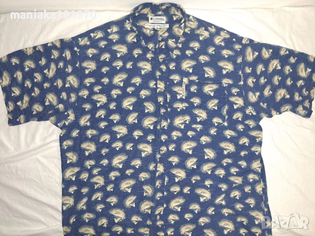 Columbia  (L) и (3XL) мъжки ризи с къс ръкав, снимка 6 - Ризи - 36486416