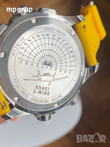 Продавам оригинален Мъжки часовник Hamilton Khaki Aviation X-Wind Qz. H77912535, снимка 11 - Мъжки - 53936590