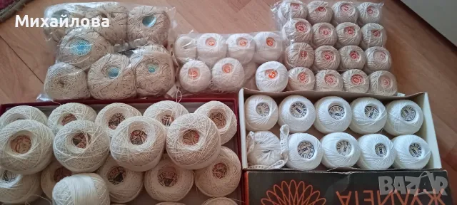 Котон кроше, Перле и „Жулиета“ от 20 гр. и 50 гр., снимка 10 - Гоблени - 46342743