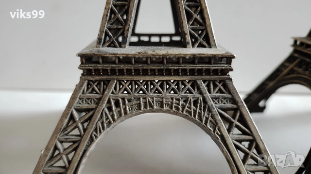 Метални сувенири Айфеловата кула Made in France, снимка 15 - Колекции - 52348832
