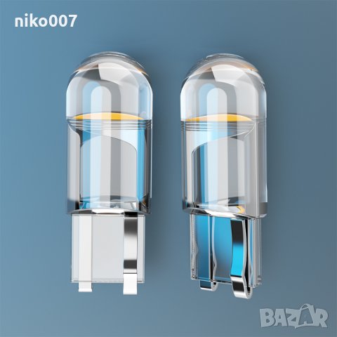 Нов модел силни W5W T10 led крушка-габарит-интериор-дневни светлини в гр.  Велико Търново - ID33700293 — Bazar.bg