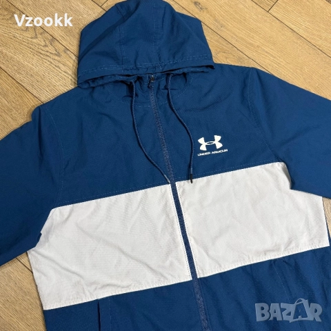 Мъжка ветровка Under Armour Sportstyle | M размер, снимка 4 - Суичъри - 52986195