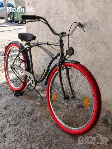 26 цола велосипед чопър, снимка 4 - Велосипеди - 54120471