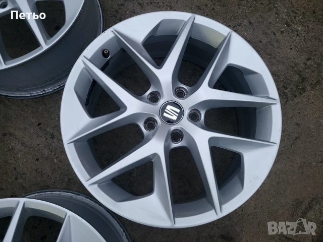 Оригинални джанти 18ки SEAT Leon FR,5x112,7.5,ET51, снимка 5 - Гуми и джанти - 52682710