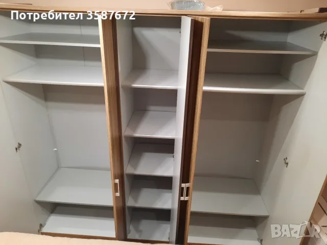 Петкрилен гардероб, снимка 3 - Гардероби - 56360741