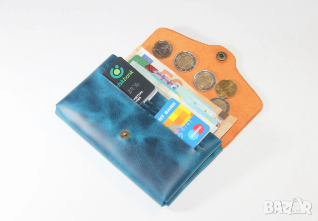 Дизайнерски оригами портфейл, снимка 4 - Портфейли, портмонета - 53917128