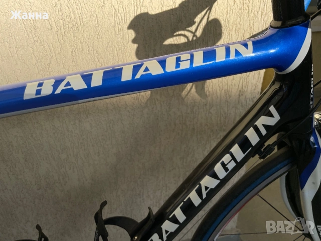 Шосеен велосипед Battaglin Route – карбон, Shimano Ultegra, 7.5 кг, снимка 7 - Велосипеди - 53004527