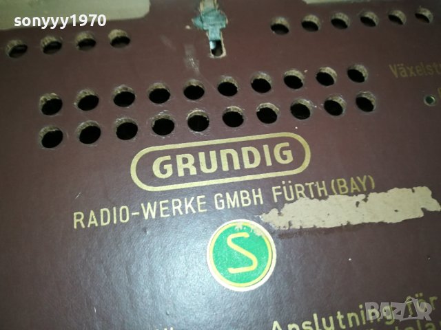 GRUNDIG TUBE STEREO RECEIVER- IN WEST GERMANY L2ESD0509231331, снимка 18 - Ресийвъри, усилватели, смесителни пултове - 42087732