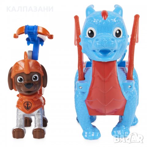 PAW PATROL Rescue Knights Зума с дракона Руби 6063597, снимка 3 - Фигурки - 37291989