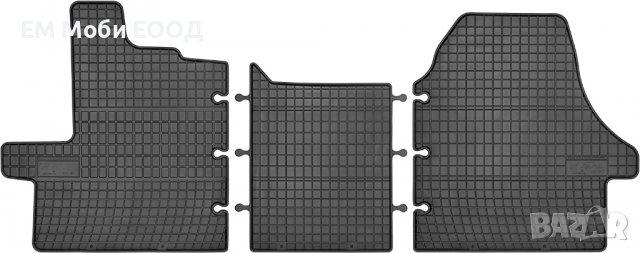 Гумени стелки Frogum за Fiat Ducato III (250) 2006+ PEUGEOT BOXER II 2006+ CITROEN JUMPER II 2006+