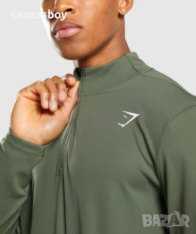 Gymshark Arrival 1/4 Zip Pullover - страхотна фитнес блуза М КАТО НОВА