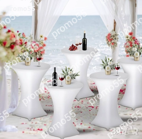 Кръгла Коктейлна Маса 80х110см.Сгъваема Маса за Кетъринг, снимка 7 - Обзавеждане за заведение - 51439259