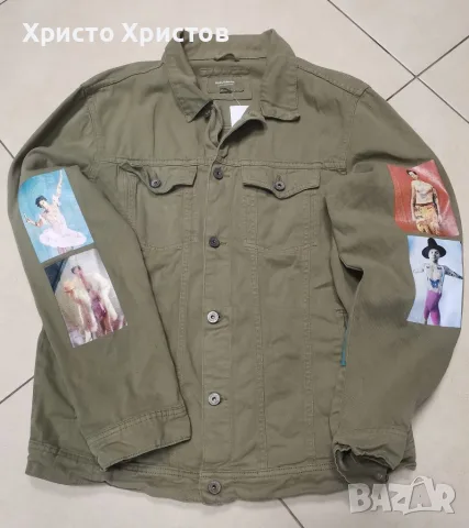 Мъжко дънково яке PULL & BEAR ✔️ Размер XL