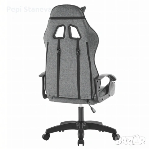 Ергономичен геймърски офис стол с лумбална и шийна опора – комфорт за игра и работа без умора, снимка 8 - Столове - 53068725