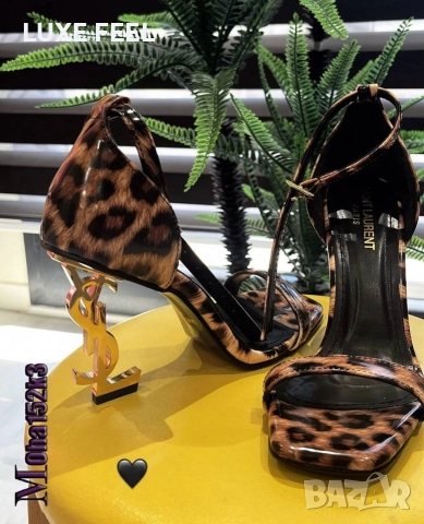 Дамски Сандали ⚜️ YVES SAINT LAURENT 