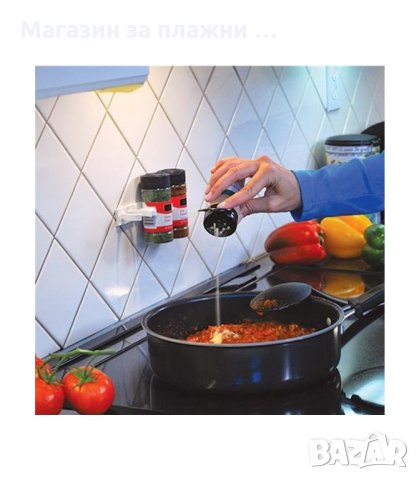 ЛЕПЯЩ СЕ ОРГАНАЙЗЕР ЗА ПОДПРАВКИ ЗА СТЕНА ИЛИ ШКАФ С 20 ОТДЕЛЕНИЯ - код 2821, снимка 3 - Други - 34151763