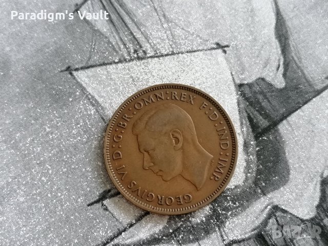 Монета - Великобритания - 1 пени | 1939г., снимка 2 - Нумизматика и бонистика - 42062786