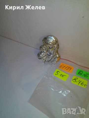 ПОСРЕБРЕНА ИКОНА ИКОНКА АПЛИКАЦИЯ 61181, снимка 6 - Колекции - 29844001