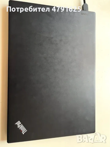 Лаптоп Lenovo Thinkpad T460s - много запазен, снимка 2 - Лаптопи за работа - 54139899