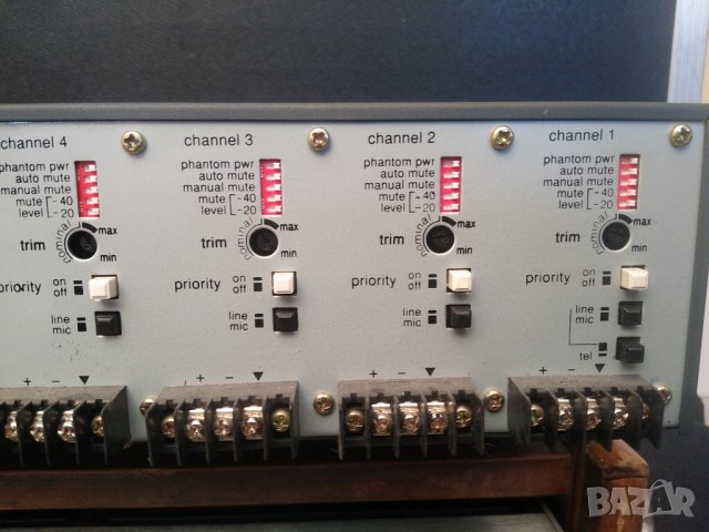  Precedence CMA 120 Commercial Mixer Amplifier, снимка 9 - Други - 32153808