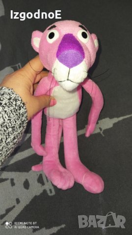 Плюшен Пинко розовата пантера , снимка 2 - Плюшени играчки - 40029944