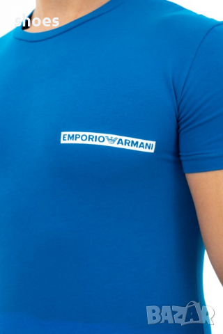 Emporio Armani Оригинална мъжка тениска М, снимка 3 - Тениски - 36560735