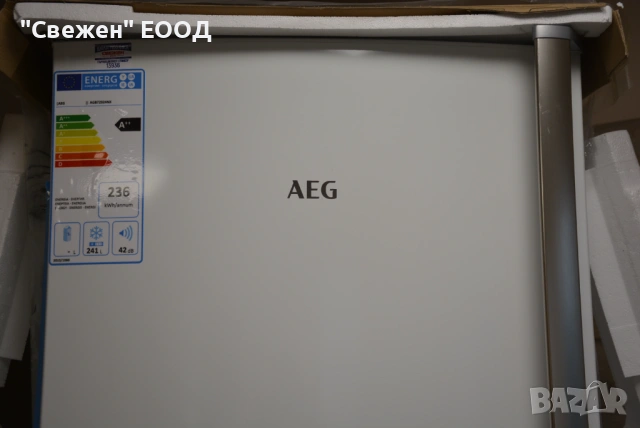 Вертикален фризер AEG AGB625F7NW с No Frost , снимка 8 - Фризери - 53333078