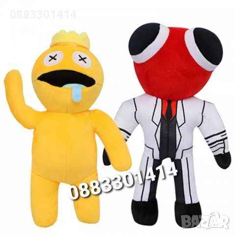 Рейнбоу Френдс плюшени Rainbow Friends , снимка 4 - Плюшени играчки - 39354829