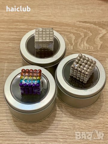 Магнитни топчета (сфери), Neo Cube, Zen Magnets, Neo Spheres/ fidget cub/фиджет куб  Магнитен куб, снимка 3 - Образователни игри - 32022147