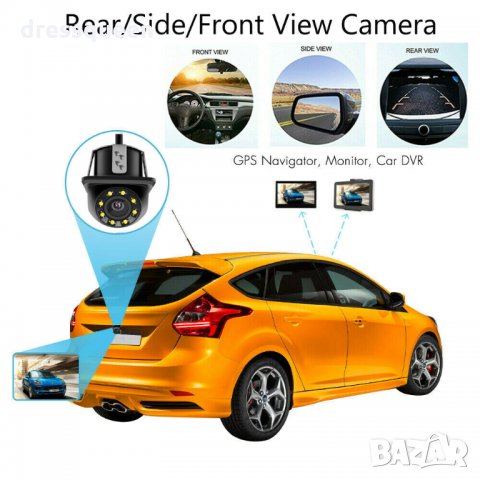 2838 HD камера за задно виждане с хоризонтален монтаж , снимка 18 - Аксесоари и консумативи - 30378406