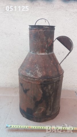 метален възрожденски гюм съд - 8 литра , снимка 2 - Антикварни и старинни предмети - 38571823
