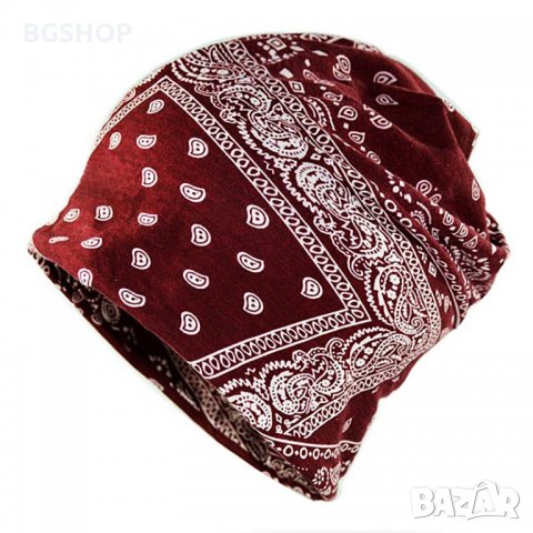 Beanie Бандана сълзи - Червена, снимка 1
