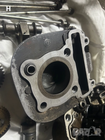 Двигател за Yamaha SR 125 1997, снимка 4 - Мотоциклети и мототехника - 52463889