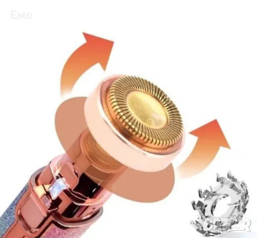 Дамски тример за вежди, лице и тяло, USB захранване HX-203A, снимка 3 - Тримери - 47904215