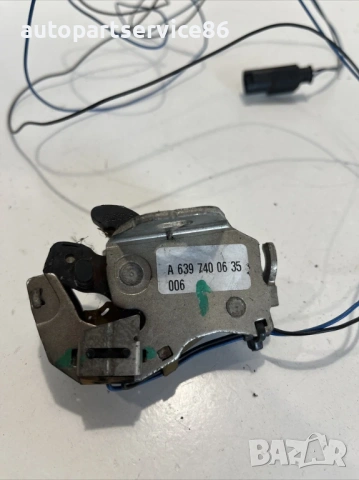 Заключващ механизъм за задна лява врата за Mercedes Vito W639 (2003-2009) A6397400635, снимка 2 - Части - 54205752