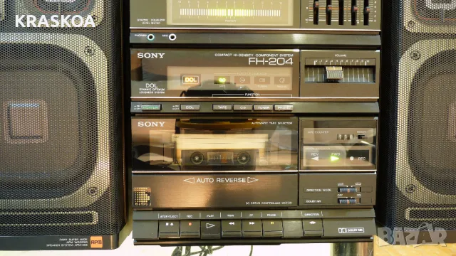 SONY FH-204  &  Грамофон SONY PS-Q7A, снимка 6 - Радиокасетофони, транзистори - 47971648