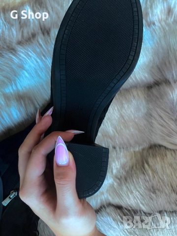 Ботуши естествен велур на ток боти зимни с топъл хастар, снимка 5 - Дамски боти - 52424658